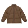 Women's Down Parkas Simple and Thick Zipper Padded Jacket Warm Coat Autumn Winter Street Trend Ins Cotton Men Women 221205