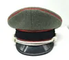 Berets Reproduction WWII German Wool Army Elite Offor Visor Silver Cord Hat Cap 57-60 cm Store