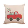 Cushion/Decorative Pillow Pillow Theme Christmas Pillowcase Collection Cushions Ers Car Sofa Linen Bedding Home Christmases Decorati Dhli9