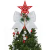 Christmas Decorations Tree Bows Hanging Xmas Decoration For Ornaments Year 2022 Navidad Kerst Decor Noel