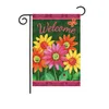 Gartendekorationen 30 x 45 cm Rasen dekorieren Sonnenblumenflaggen Wasserdichte Verschlüsselung Leinenflagge Festivalbanner Einfach zu installieren Beautif Fo Dhhq2