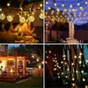 50 LEDS 10M Crystal Ball Light Solar Light Outdoor IP65 String String Fairy Lamps Solar Garden Garlands Decoration Christmas