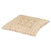 Pillow Durable Sofa High Rebound Lightweight Square Plaid Printing Floor Soft Seat Pad For Household