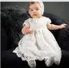 Erstkommunionkleider Kinder langes Taufkleid Baby Hochzeitskleid Mädchen Taufe MQ6110