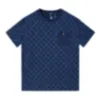 Men's T-Shirts Designer summer paris jacquard letter pocket print short sleeve t shirts cotton women Embroidered printing tee IMLW