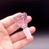 14mm Cam Koni Elmas Kase Bitki Tutucu Çeşitli Renklerde Sigara Aksesuarları Bong için Kristal Slayt Parçası