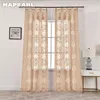 Rideau NAPEARL – rideaux Jacquard de qualité supérieure, tissu Polyester, moustiquaire transparente texturée creuse pour chambre à coucher