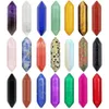 Party Favor Quartz Helende kristallen Wands gepolijste getrumpte stenen Bulk natuurlijke zeshoekige gerichte Reiki Energy Balancing Meditatietherapie Chakra Wand