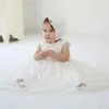 First Communion Dresses Children's long christening gown baby wedding dress girls' christening MQ6155