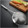 Autres outils de cuisine 304 en acier inoxydable Skimmer crépine friteuse cuillère à frire outils de cuisine ustensiles inventaire en gros livraison directe Dhfyu