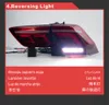 Car Taillight Assembly Turn Signal Streamer Dynamic Fog Reverse For VW Tiguan LED Tail Light Rear Lamp Lighting Accessories