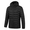 Ski -jassen 11 gebieden Verwarmde jas USB Men Dames Winter Sport Thermische jas Warmtabiel Warm Vest Outdoor Elektrische verwarming Snowboarden