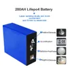 280Ah Lifepo4 Battery 3.2V High Capacity Rechargeable Lithium Iron Phosphate Cells Pack for 12V 24V 48V RV Yacht Boats Golf Cart