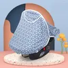 Stroller Parts Baby Bassinet Cover Rain Wind Transparent EVA Dust Cradle Car