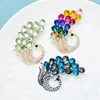 Brooches Wuli&baby Rhinestone Peacock For Women Lady 3-color Bird Party Office Brooch Pin Gifts