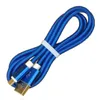 For Samsung Nylon Cable Usb Cables 1M 2M 3M Braided Alloy Type C Micro S6 S7 S9 S8 S10 Note 8 9 10 Htc Lg