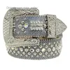 2022 Designer Bb Riem Simon Riemen voor Mannen Vrouwen Glanzende diamanten riem Zwart op Zwart Blauw wit multicolour met bling strass steentjes als cadeau miss seller