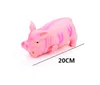 Huisdier Chew Toys Cute Rubber Sound Pig grunting pieak latex voor honden pieper kauw-training puppy benodigdheden huisdierproducten SN4756