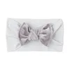 Bandeau élastique en Nylon large et doux pour bébés filles, confortable, à la mode, avec nœud papillon, couvre-chef de princesse, cadeau de vacances