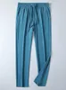 Calça masculina verão verão leve salto de moletom de nylon respirável de nylon spandex casual calça chino calças masculinas retas T2221206