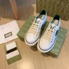 High-end sport canvas schoenen casual schoenen mannen beroemde merk tas zwart wit lila roze donker chlorofyl Sheila oranje dames coach verhoogde platte sneakers met doos