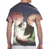 T-shirts pour hommes Mystic Messenger - Yooran Moon Star T-shirt pour hommes Femme All Over Print Fashion Girl Shirt Boy Tops Tees T-shirts à manches courtes