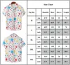 Men's T Shirts Floral Short Sleeve T-shirt Summer Surf Beach Dress Tops Regual Fit