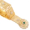 Bälten mångfärgad kristallkvinnans utskärning av midjan kedja långärmad bröllopsklänning metall justerbar längd