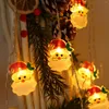 Strings Christmas Light Waterproof for Tree Home Garden Wedding Ciąg Śnieżka Światła kulki girland