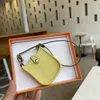Mini evlin çanta kolye sevimli deri paket süsler moda ruj paketi kulaklık çantası araba süsleri