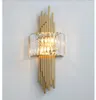 Lampes murales d￩cora mode moderne k9 lampe cristalline nordique am￩ricain simple salon r￩tro de chambre d￩corations de chevet