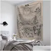 Tapestries anpassade tapestry stor storlek mode kort plysch colourf tomt tapestries hem möbler dekoration mti 50cs q2 droppe deliv dh107