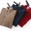 Hommes Mode Vestes Femmes Casual Veste En Velours Côtelé Modèle Classique Chemise Manteau Rétro À Manches Longues Survêtement Hommes Élégant Lâche Vestes 22ss