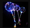 LED Bobo Balloon Party Decoration med 31,5 tum Stick 3M Str￤ng LED -ljus Jul Halloween f￶delsedagsdekor