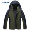 Mens Jackets Spring Autumn Brand Outdoor For Men Thin Jacket Coats Patchwork Windproof Rainproof Hiking Pockets Hooded 221206