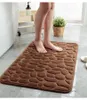 Tapis de salle de bain en relief en relief en relief tapis non glip