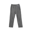 Pantalons pour hommes Gris Askyurself Pantalon de survêtement Hommes Femmes 1 1 Bonne qualité High Street Terry Hip Hop Fourche fendue Élastique Pantalon À l'intérieur Étiquette Étiquette T221205