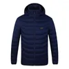 Jackets de esqui 11 áreas jaqueta aquecida USB Mulheres Mulheres Esporte Casaco Térmico Casa Térmica Colete Aquecido Aquecimento Elétrico ao ar livre Snowboarding Snowboarding