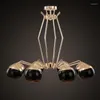 Lámparas colgantes Cocina Lámpara de pulpo vintage E27 Luces LED Comedor Retro Loft Spider Spider Showcase Luster Pendence