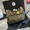 CC Brand Hobo Early Spring 23 Kleine Hobo-Tasche für Damen, glänzendes Lackleder, Farben von Monte-Carlo, Designer-Taschen, klassische Handtaschen, größere Kapazität, Umhängetasche