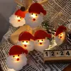 Strängar 1.5/3M Old Man Lights String Realistic Form Portable Flashing Don-Toxic Lightweight For Home Xmas Tree Ornament