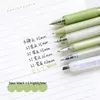 6Pens Kawaii Gel Color Highlighter Set School Students escrevendo canetas LOT INS Supplência de papelaria da escola japonesa Kawaii coreana