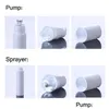 Packing Bottles 5Ml 10Ml Empty White Airless Lotion Pump Cream Bottle For Cosmetic Use Plastic Sprayer Per 433 N2 Drop Delivery Offi Dhaeu