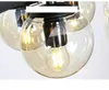 Moderna takfläktar ljus med Modo Light Glass Shade E27 Lökar Pendant Taklampor Fans Lamp