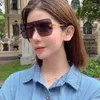 Occhiali da sole da donna di qualità alla moda tura eyewear Custodia con cinturino per occhiali da sole con personalità retro protezione UV CH5395 di lusso