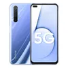 오리지널 oppo realme x50 5g 휴대 전화 8GB RAM 128GB ROM Snapdragon 765G Octa Core 64.0MP NFC OTA 4200MAH Android 6.57 "전체 화면 지문 ID 얼굴 스마트 휴대 전화.