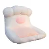 Housses de chaise coussins mignons coussin de siège de bureau en mousse rembourré confort chaud en peluche