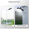 Solar Street Light Pir Motion Sensor Light 50W 100W 150W 200W 250W 300W Controle IP67 Luzes de estrada à prova d'água com pólo de montagem