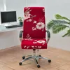 Chair Covers Removable Elastic Chairs Geometry Anti-dirty Rotating Stretch Office Funda Silla Oficina Gaming Computer Cover