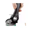 Openers Creative Classic Fiveinone Canned Beer Bottle Opener Kitchen Tool Sile Handle Mtifunctional Easytopl Ring Bottles Drop Deliv Dhwgv